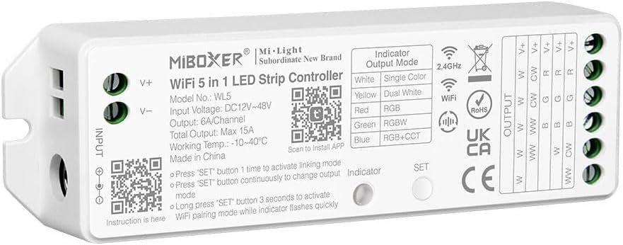 Controlador LED intel·ligent - WiFi